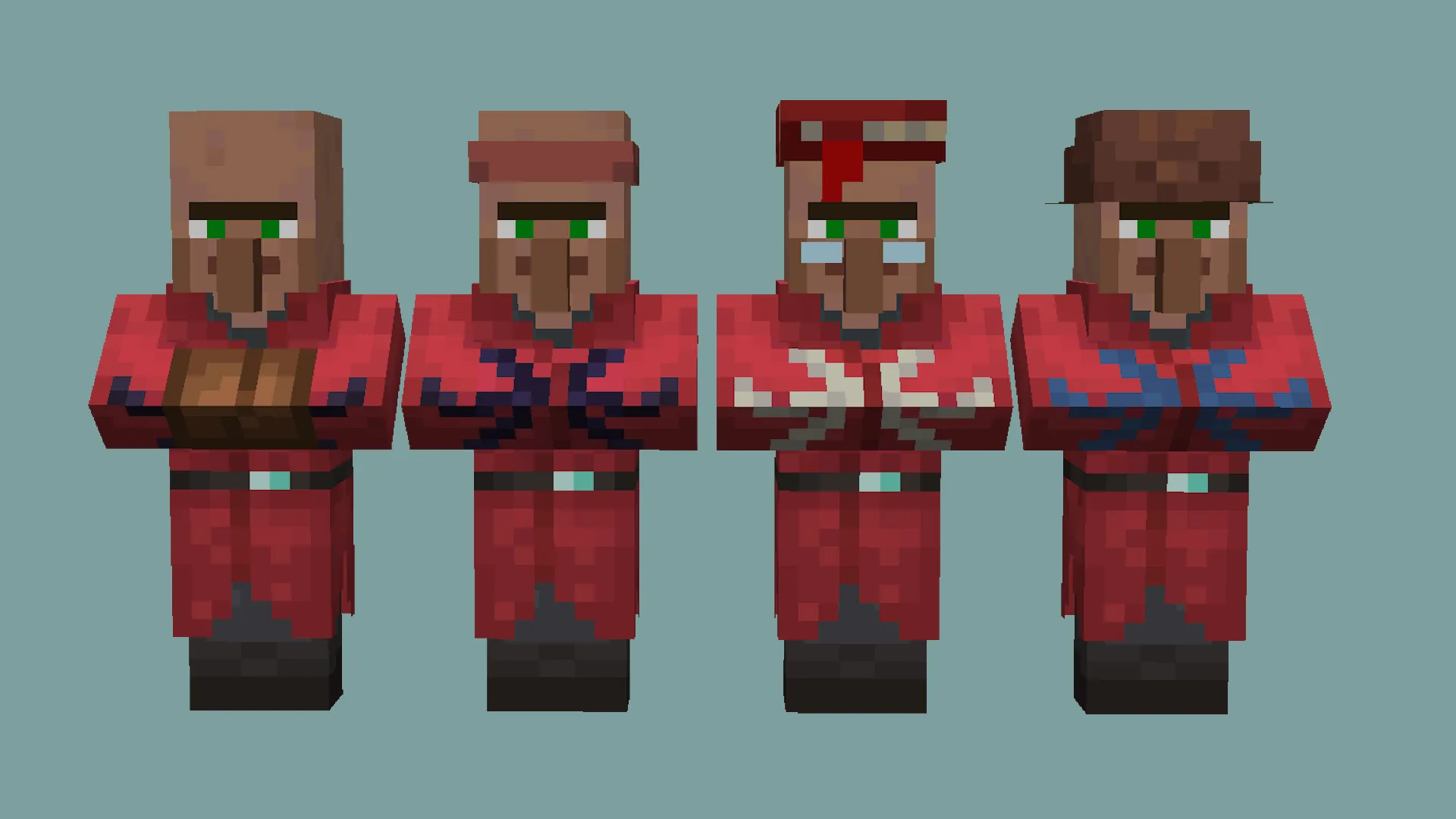 Diemant's Grisha Villagers — скриншот 2 (Текстуры, Minecraft)