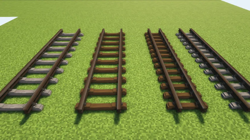 Voxel Autismo's track pack — скриншот 2 (Текстуры, Minecraft)