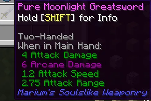 RPGDamageOverhaul, Моды, Minecraft