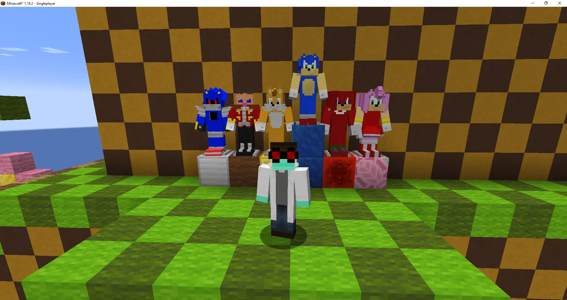 Sonic The Crafter, Моды, Minecraft