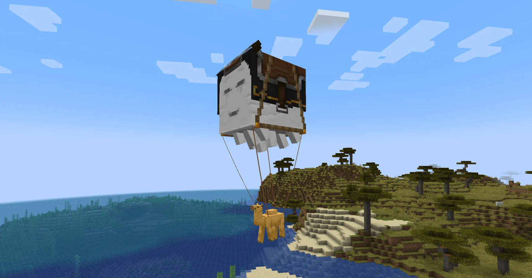 Happy Ghast 1.19+ [FORGE/NEOFORGE], Моды, Minecraft