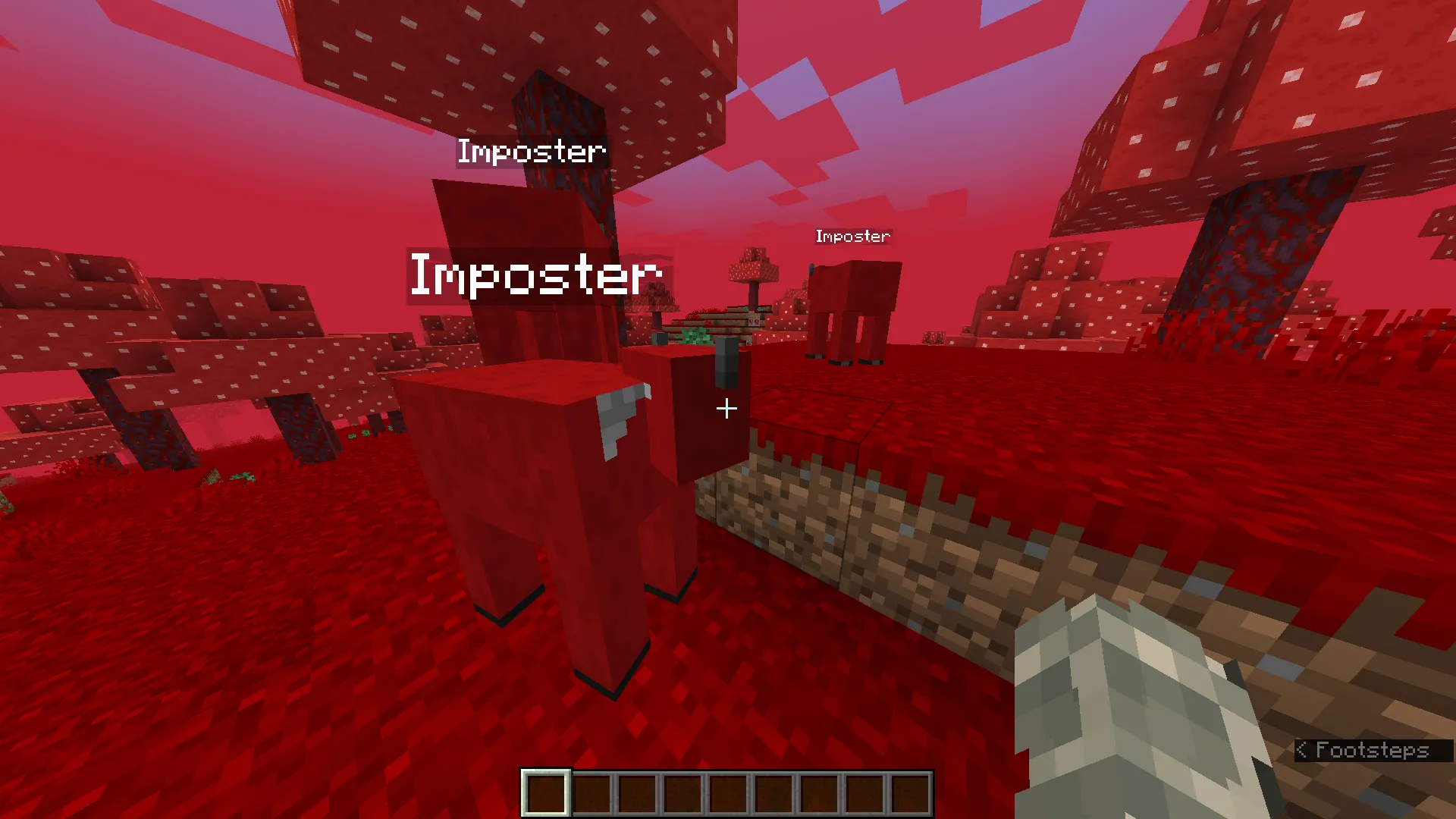 Amongus Dimension, Моды, Minecraft