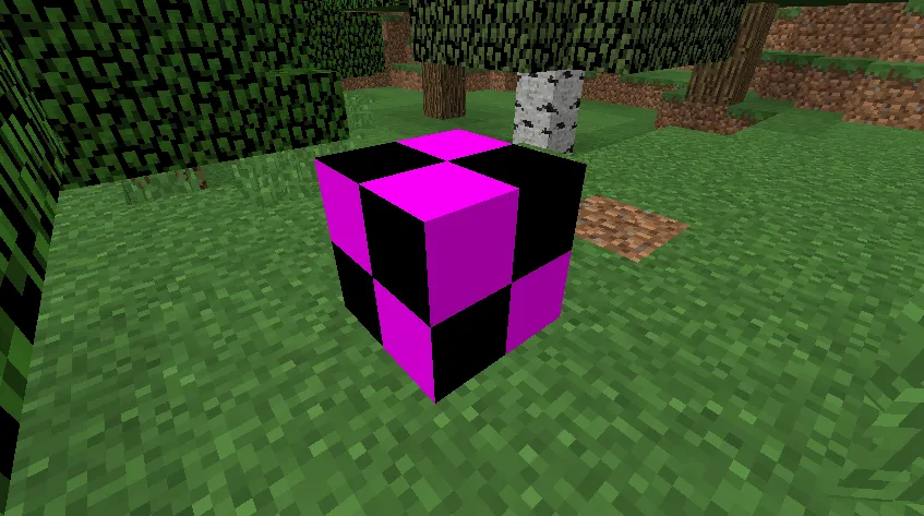 Missing Texture Block Mod, Моды, Minecraft