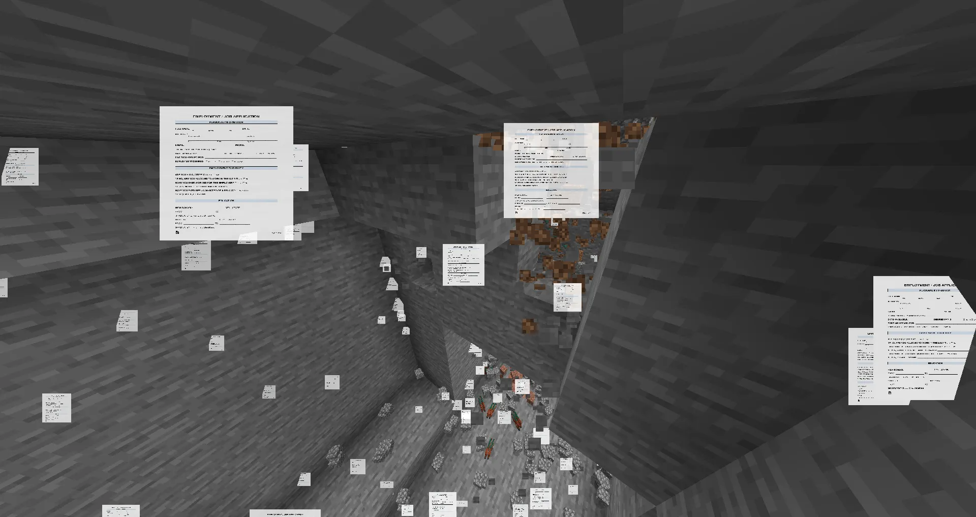 The Job application dweller — скриншот 2 (Моды, Minecraft)