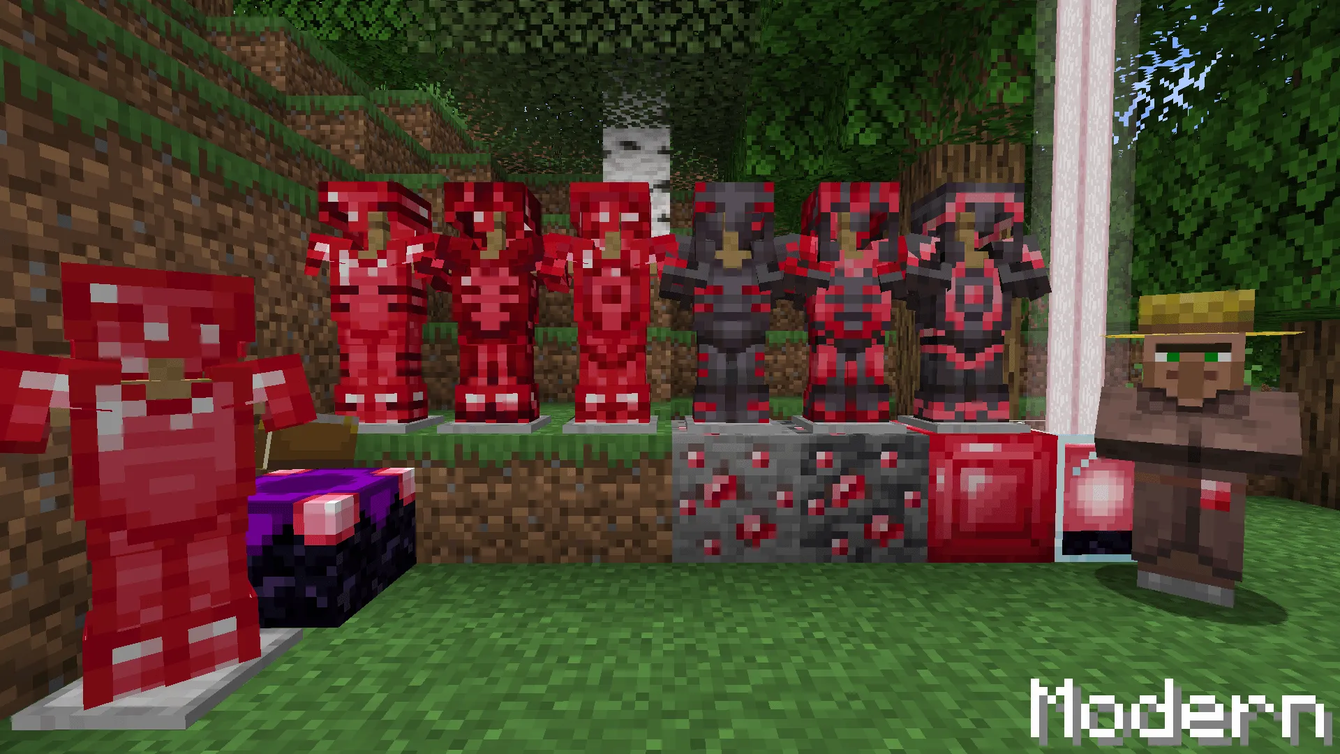 Classic, Earth and Modern Rubies (Diamonds) — скриншот 5 (Текстуры, Minecraft)