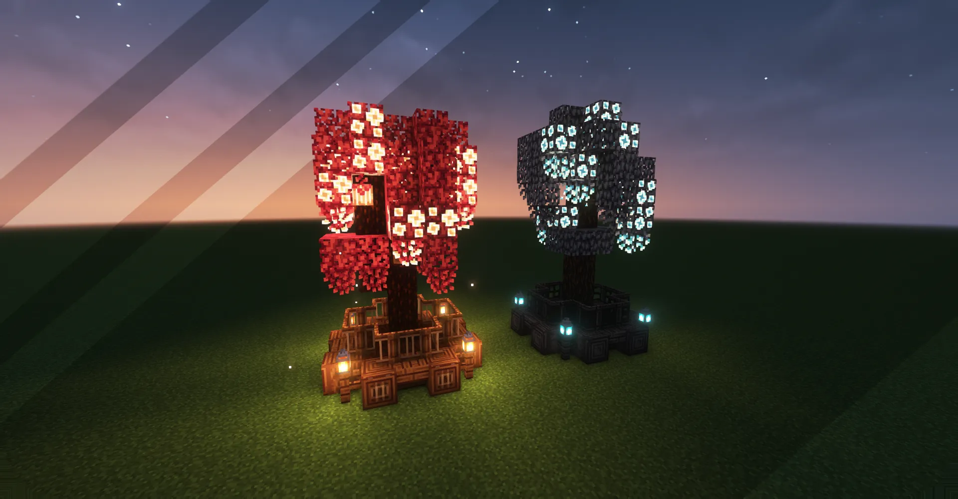 Distant Worlds: Emissive Pack — скриншот 1 (Текстуры, Minecraft)