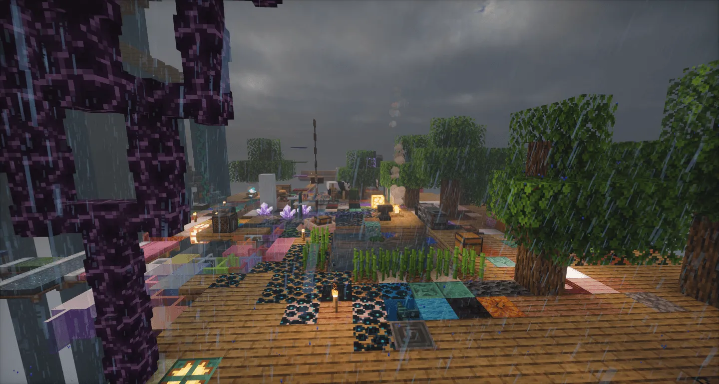 Random Item Skyblock, Карты, Minecraft