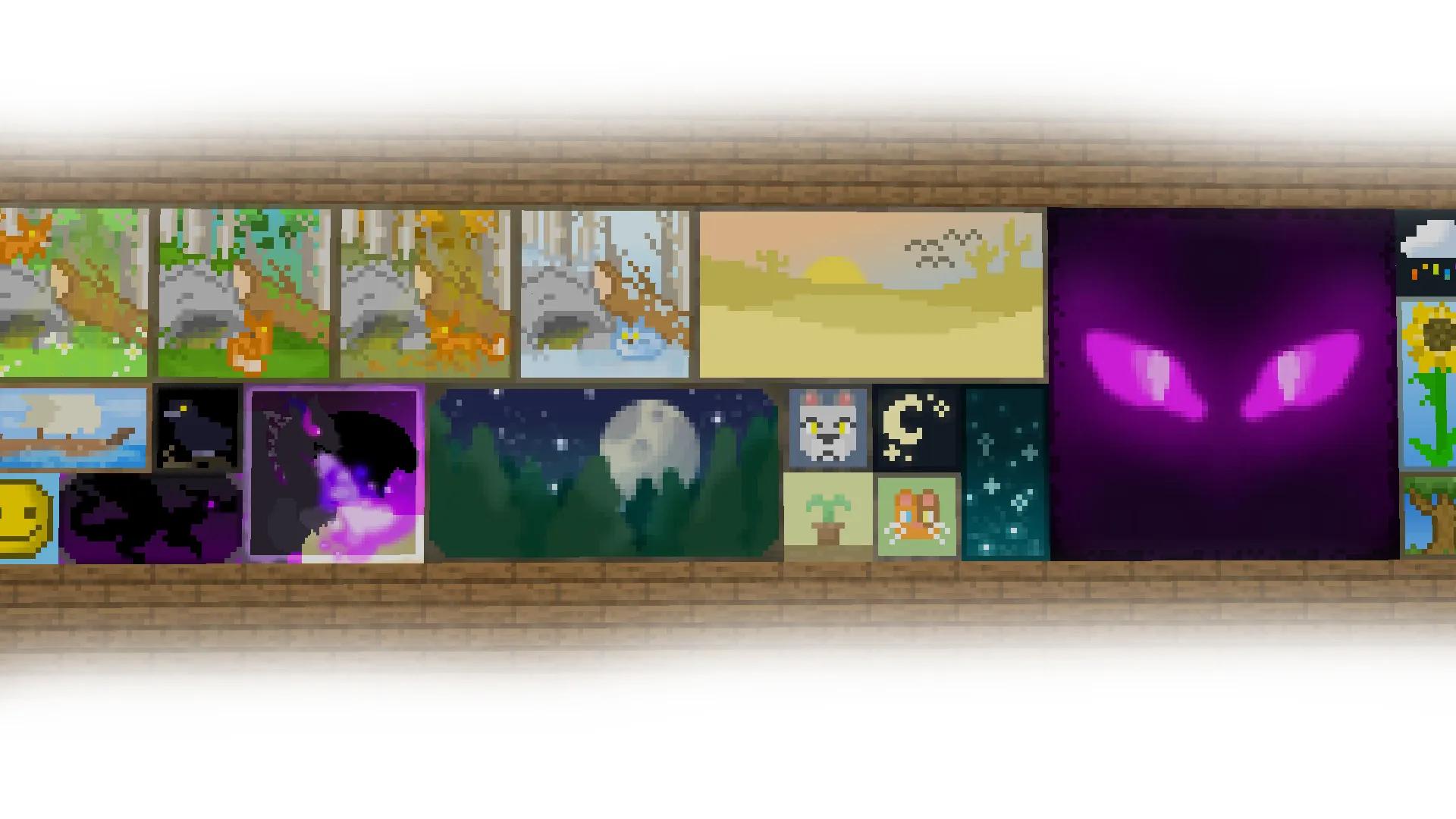 More Paintings — скриншот 1 (Моды, Minecraft)