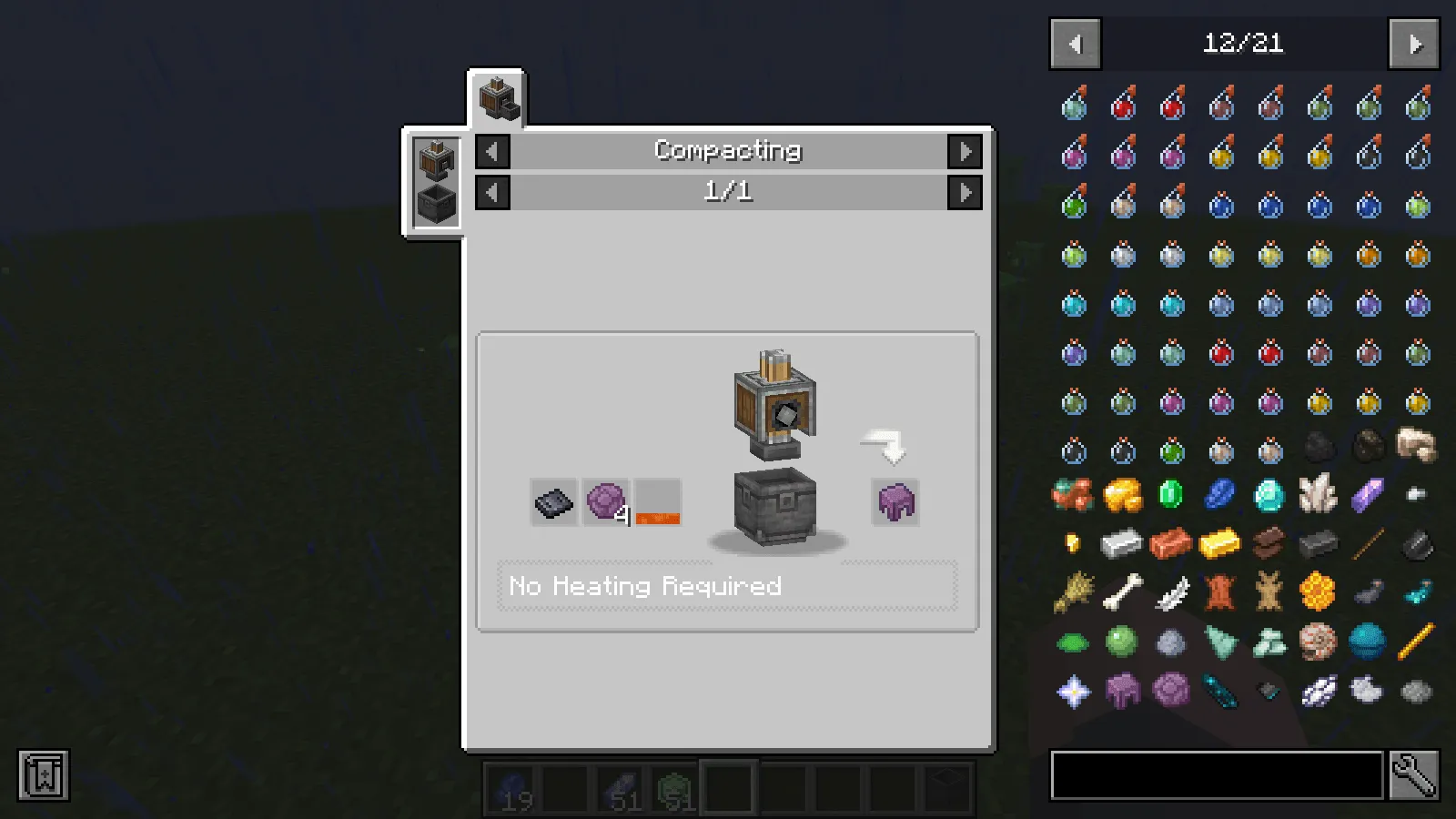 Create MMA, Моды, Minecraft