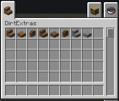 DirtExtras — скриншот 4 (Моды, Minecraft)