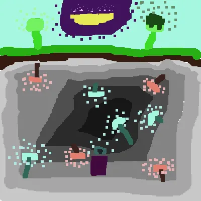 cave bulbs, Моды, Minecraft