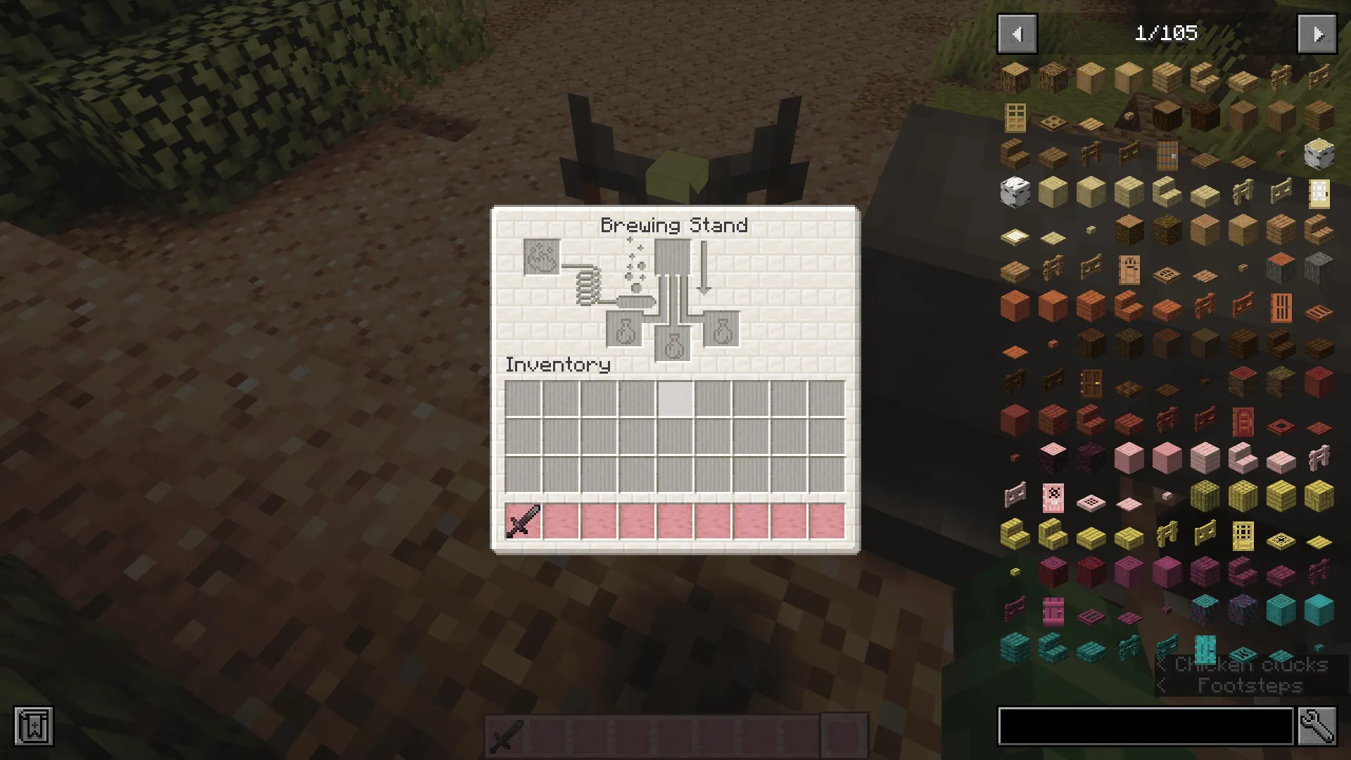 Cosmo's Comfy Cherry GUI Overhaul — скриншот 13 (Текстуры, Minecraft)