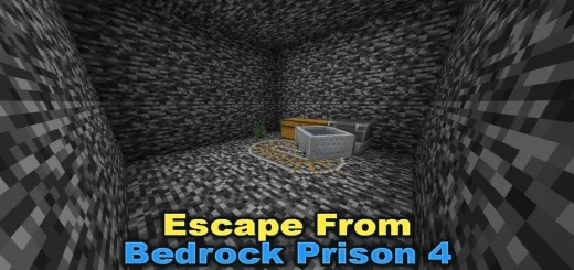 Escape from Bedrock Prison 4 — скриншот 1 (Карты, Minecraft)