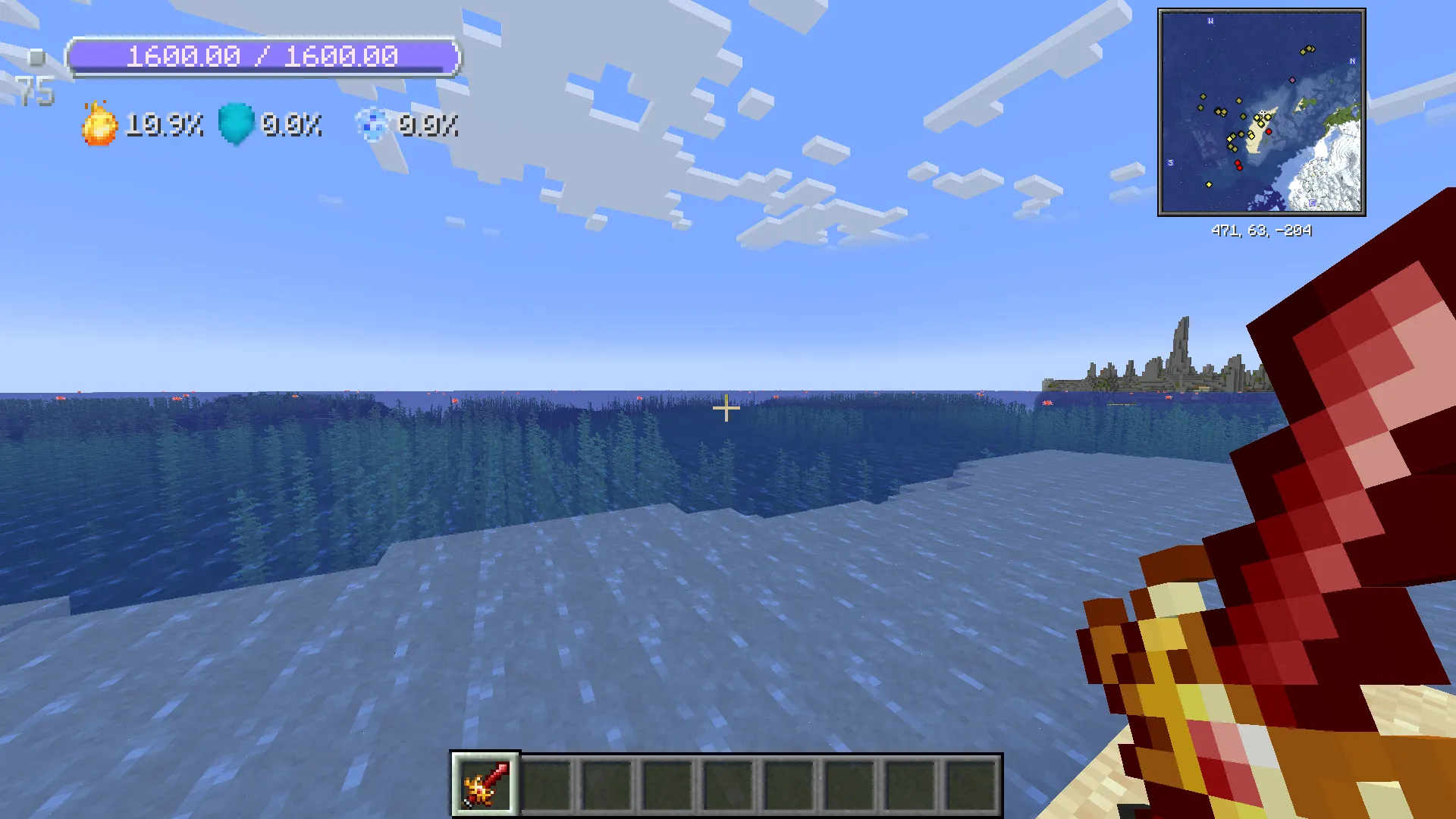 Longer Scarab Sword for Fossils and Archeology: Revival — скриншот 8 (Текстуры, Minecraft)