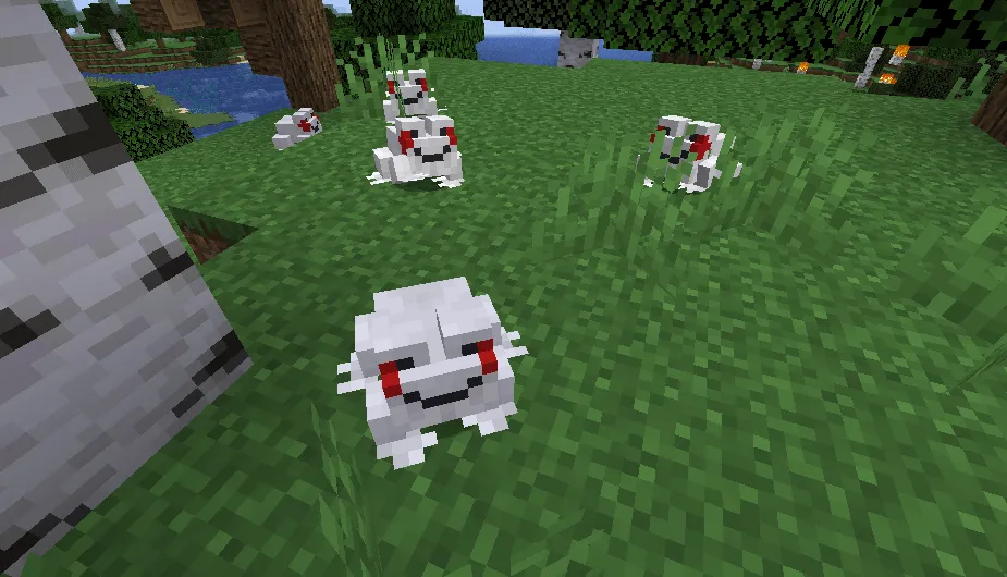 Frog Delivery Guy, Текстуры, Minecraft