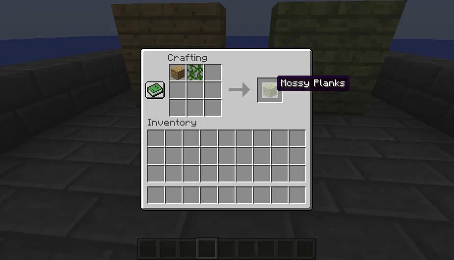 Mossy Planks, Моды, Minecraft