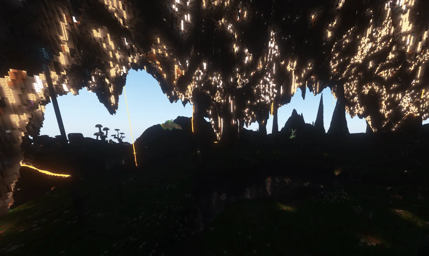 Tater Lands - The Mystical Caverns 3072x3072 Survival, Карты, Minecraft
