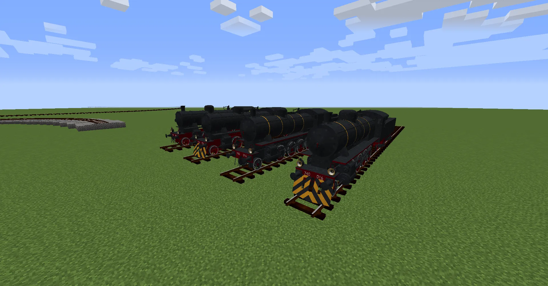 [Immersive Railroading] FS Italian Railways Pack — скриншот 4 (Текстуры, Minecraft)