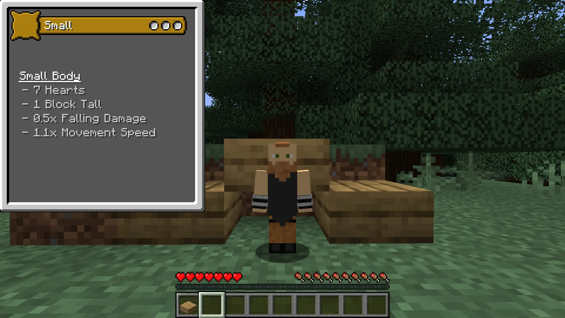 Customizable Origins - Sizes, Моды, Minecraft