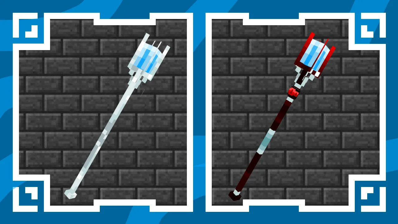 Ice King - Iron's Spells 'n Spellbooks, Текстуры, Minecraft