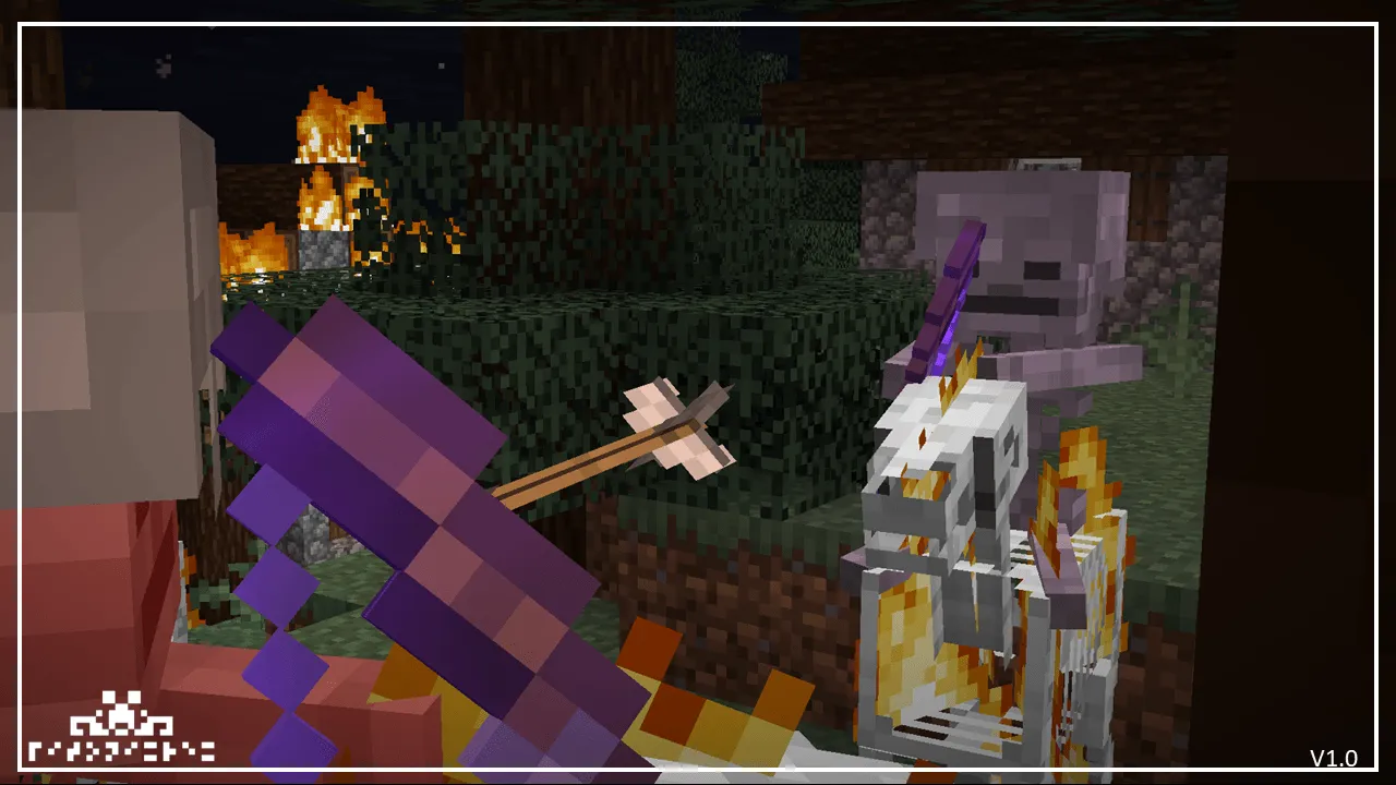 Flamin’ Horse — скриншот 3 (Текстуры, Minecraft)