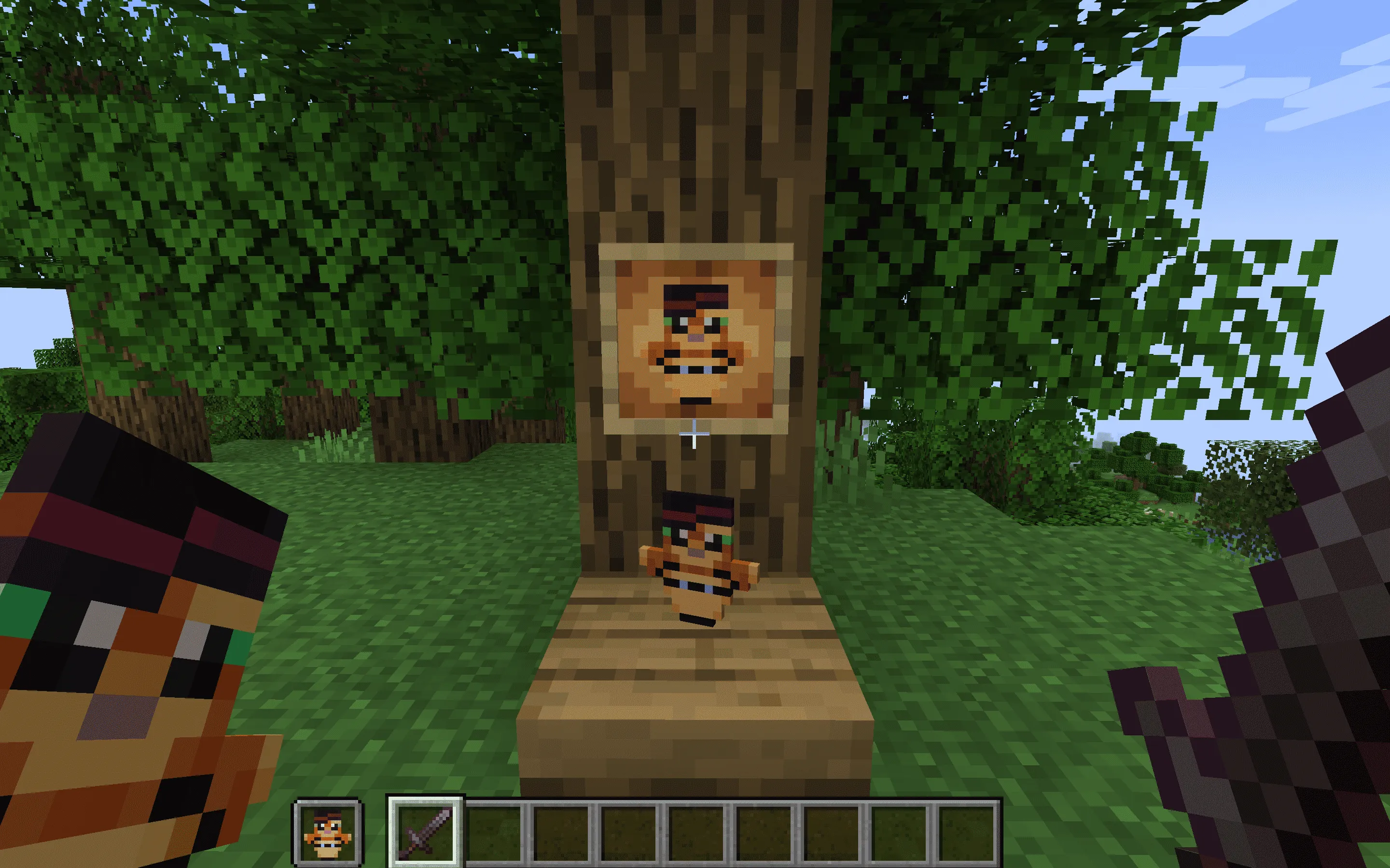 Puss in Boots Totem of Undying — скриншот 1 (Текстуры, Minecraft)