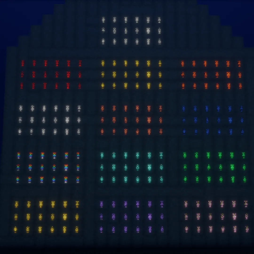 Glowing Trim Ultimate — скриншот 14 (Текстуры, Minecraft)