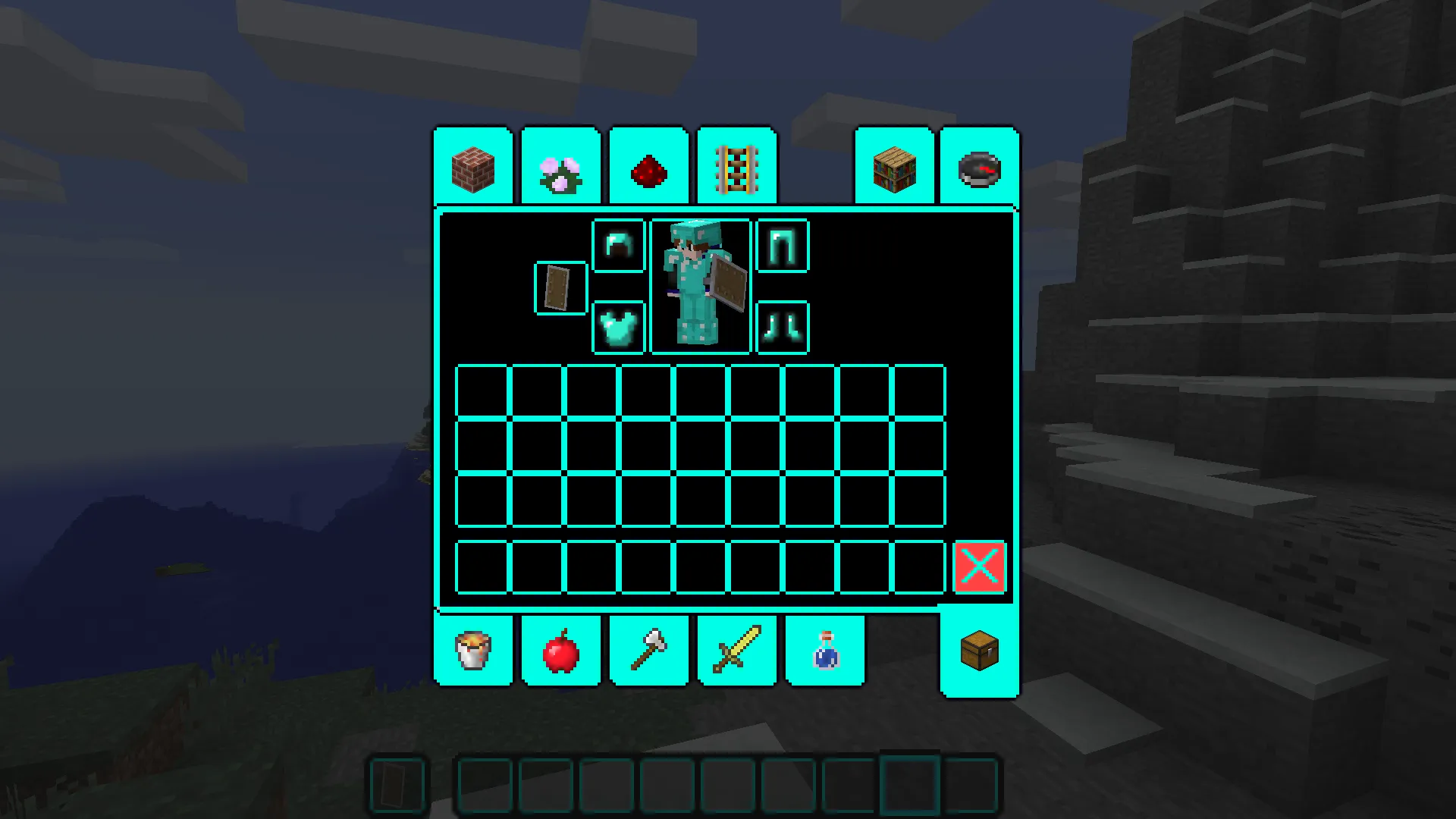 Palusi Modern Gui, Текстуры, Minecraft