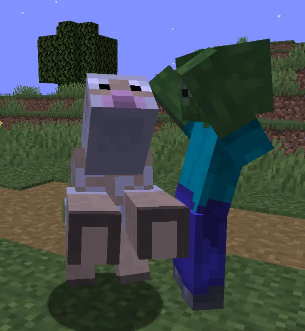 Zombies Like Sheep — скриншот 3 (Моды, Minecraft)