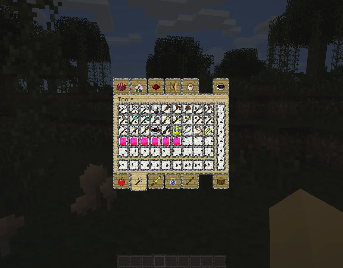 Contrast Bright (Birch) — скриншот 1 (Текстуры, Minecraft)