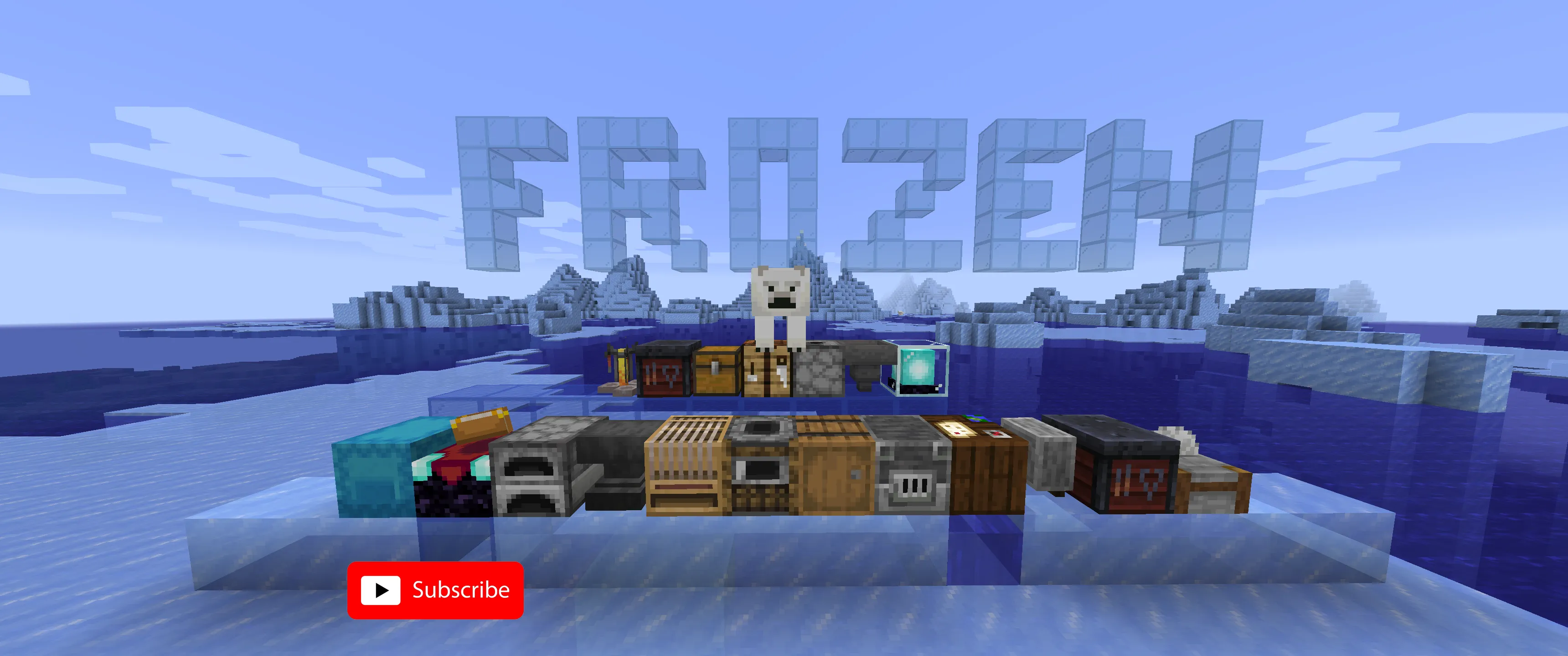 FROZEN, Текстуры, Minecraft