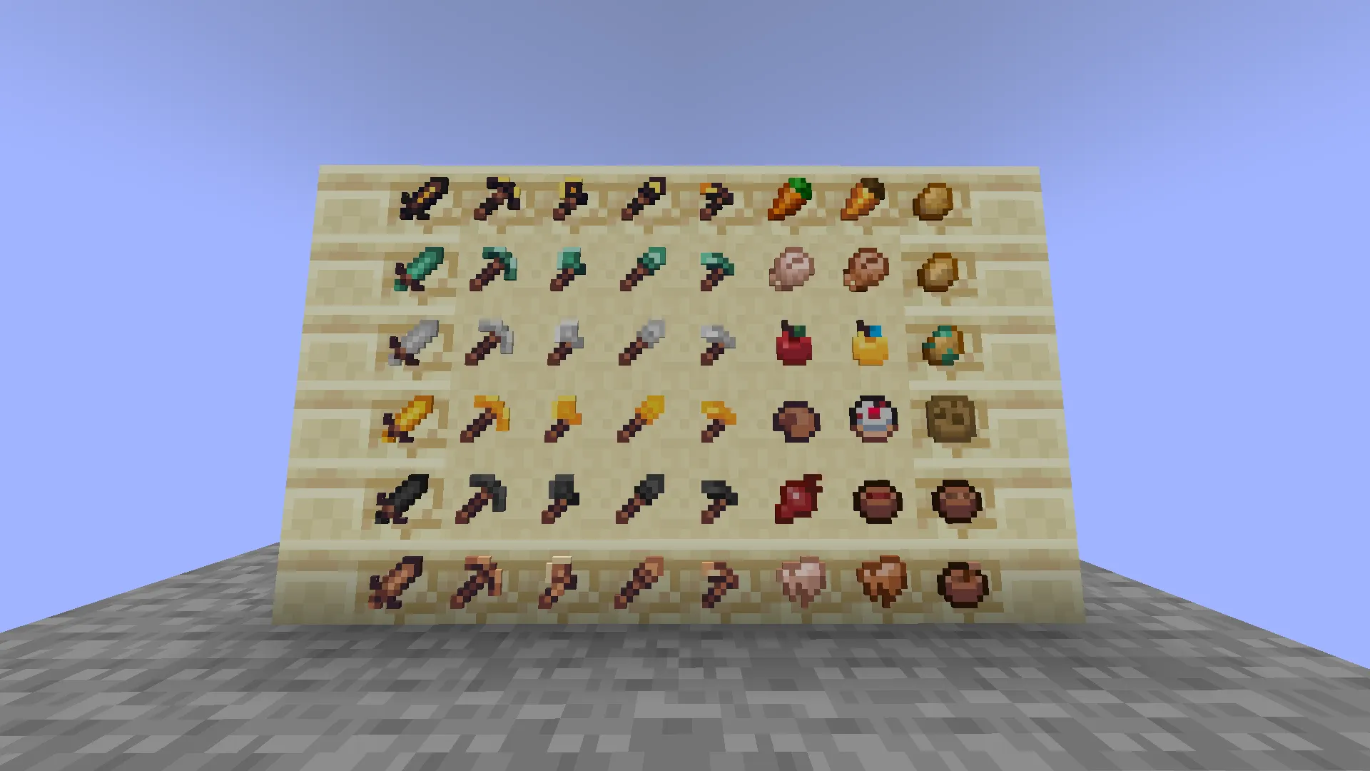 Floompus 8x8, Текстуры, Minecraft