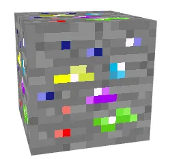 Kawaii World Rainbow Ore — скриншот 1 (Текстуры, Minecraft)