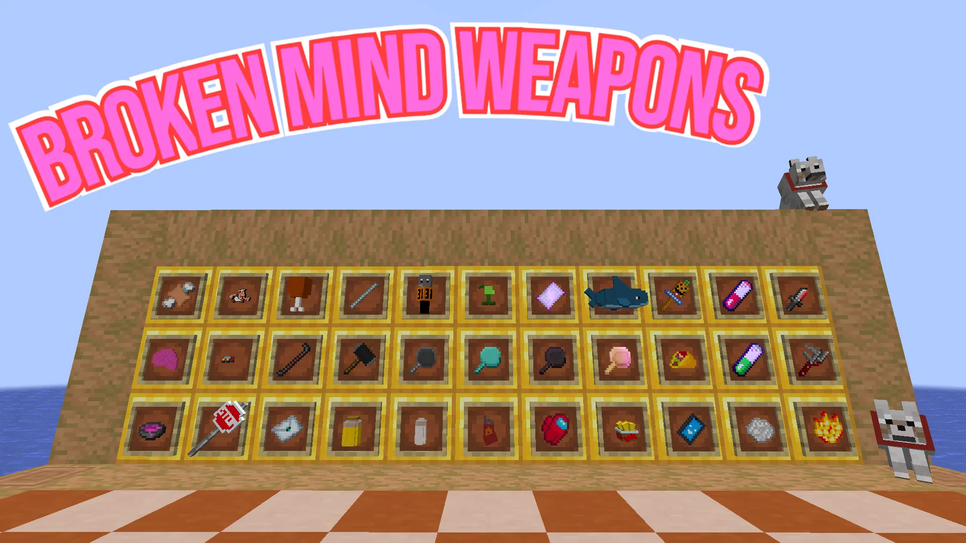 project-838172, Моды, Minecraft