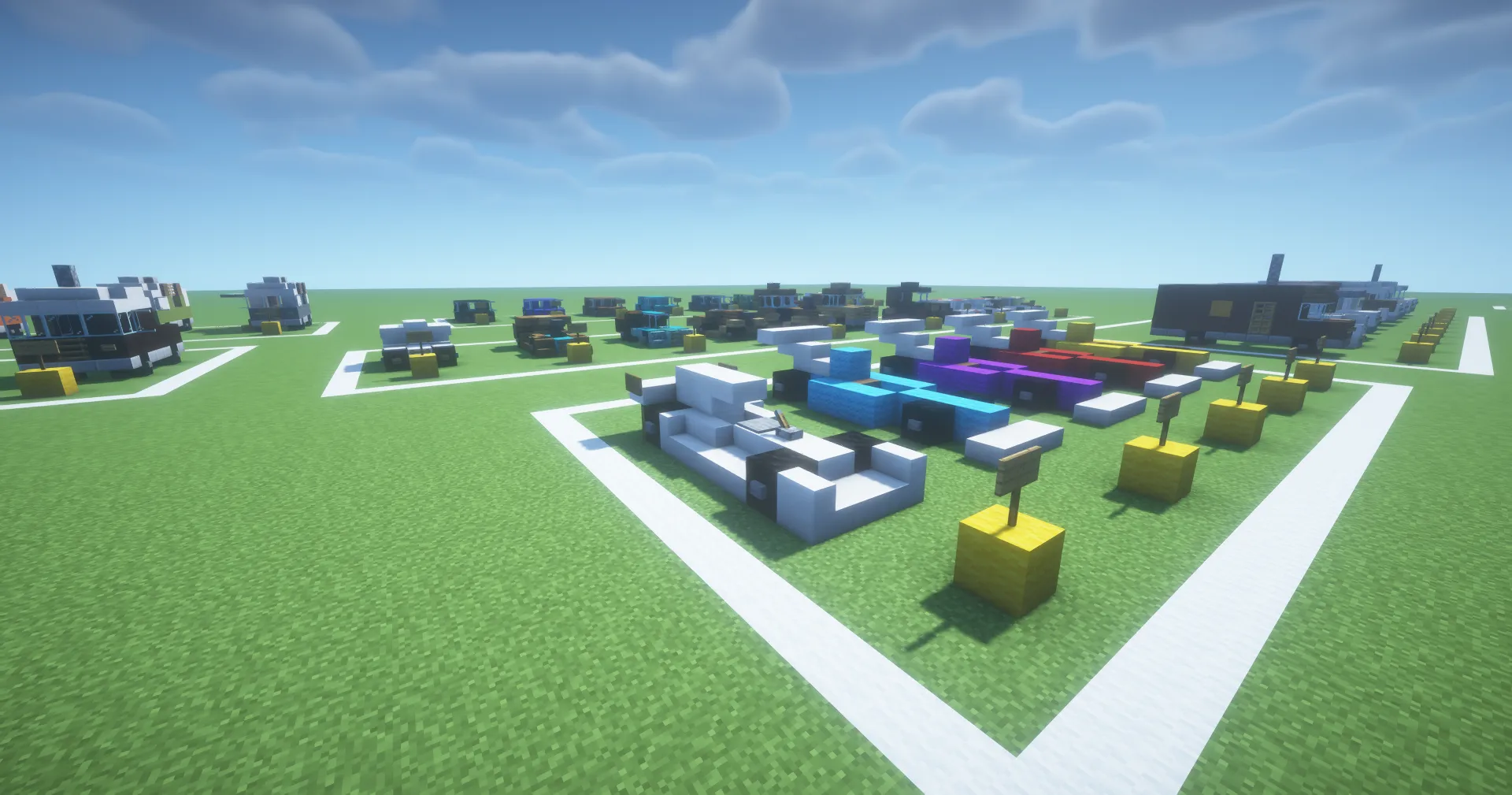 Vehicles Pack (100+ Schematics) — скриншот 5 (Карты, Minecraft)