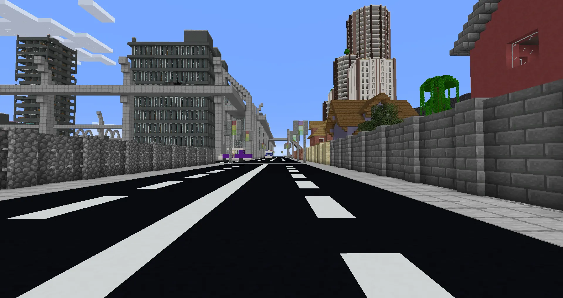 Horizon City - Advanced World, Карты, Minecraft