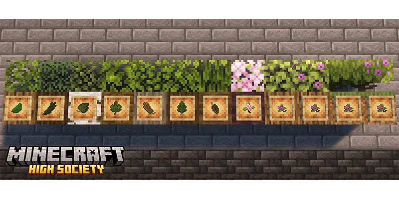 High Society, Моды, Minecraft