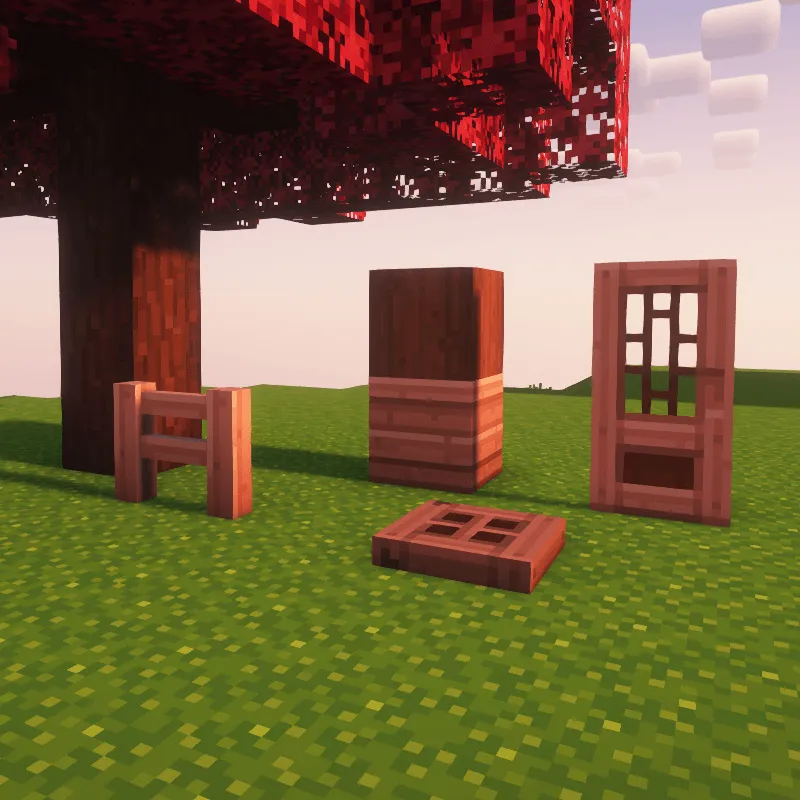 Whimscape x Terrestria — скриншот 7 (Текстуры, Minecraft)