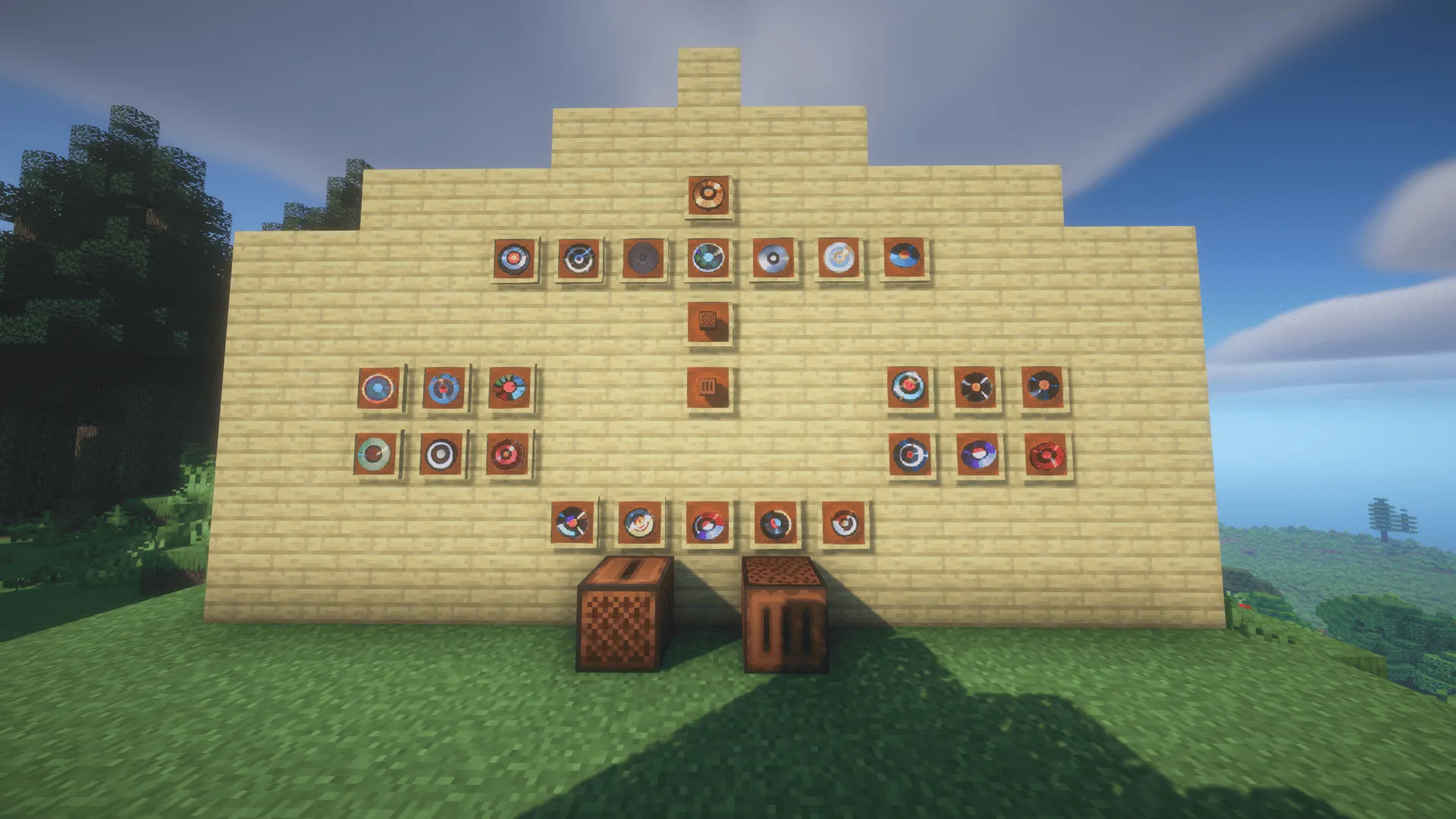 MusicRecords — скриншот 1 (Моды, Minecraft)