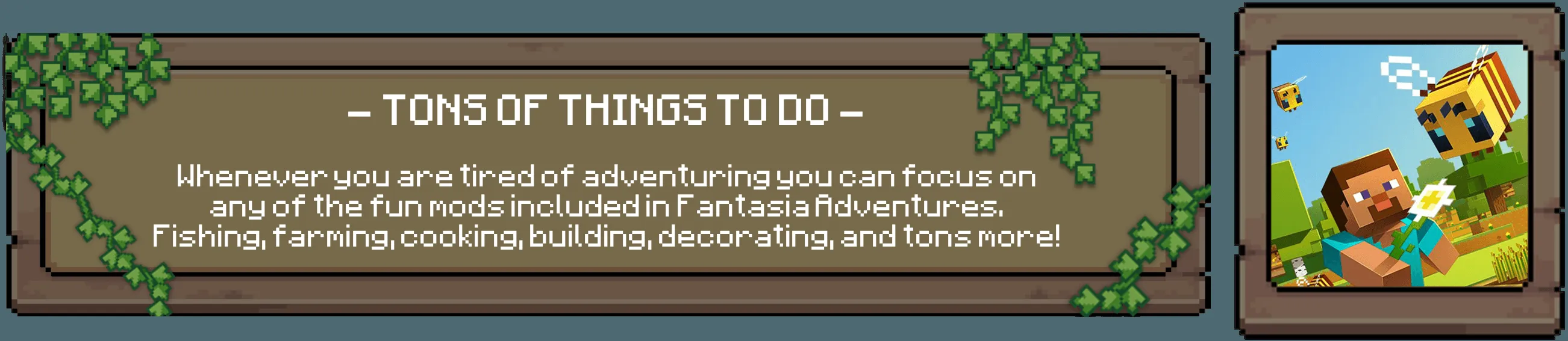 Fantasia Adventures — скриншот 15 (Модпаки, Minecraft)