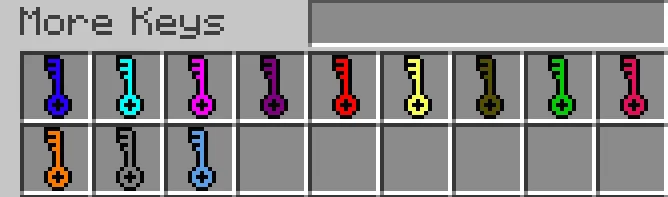 MoreKeys — скриншот 1 (Моды, Minecraft)