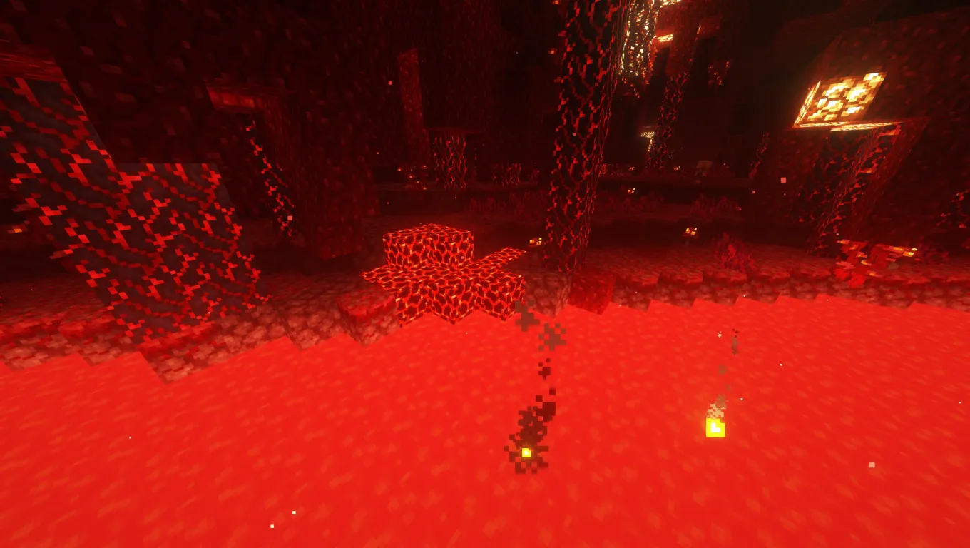 Biome Specific Lava Colors — скриншот 1 (Текстуры, Minecraft)
