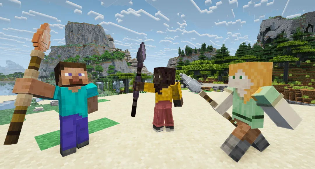 Spears 3D, Текстуры, Minecraft