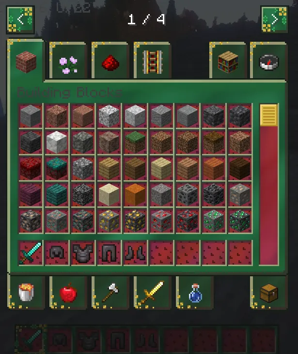 Watermelon GUI — скриншот 1 (Текстуры, Minecraft)