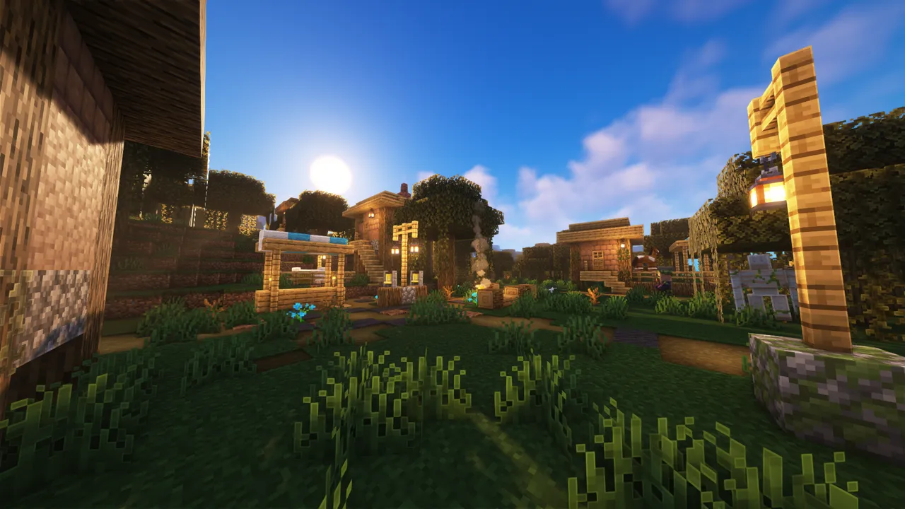 Swamp Village by Yosut — скриншот 1 (Текстуры, Minecraft)