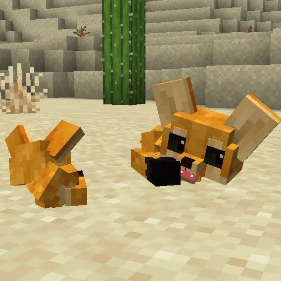 Animal Garden - Fennec Fox — скриншот 2 (Моды, Minecraft)