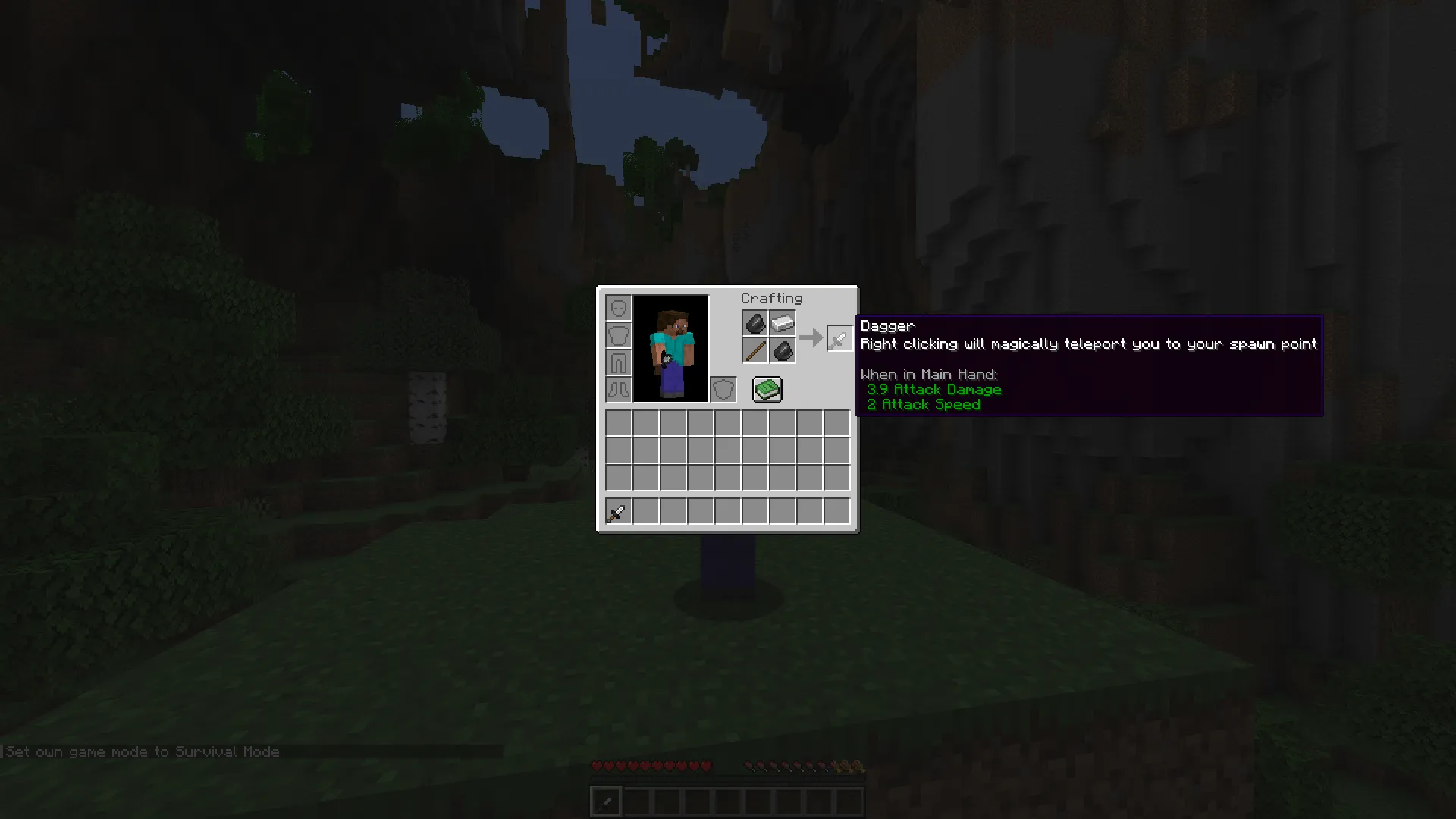 Magic Knife — скриншот 2 (Моды, Minecraft)