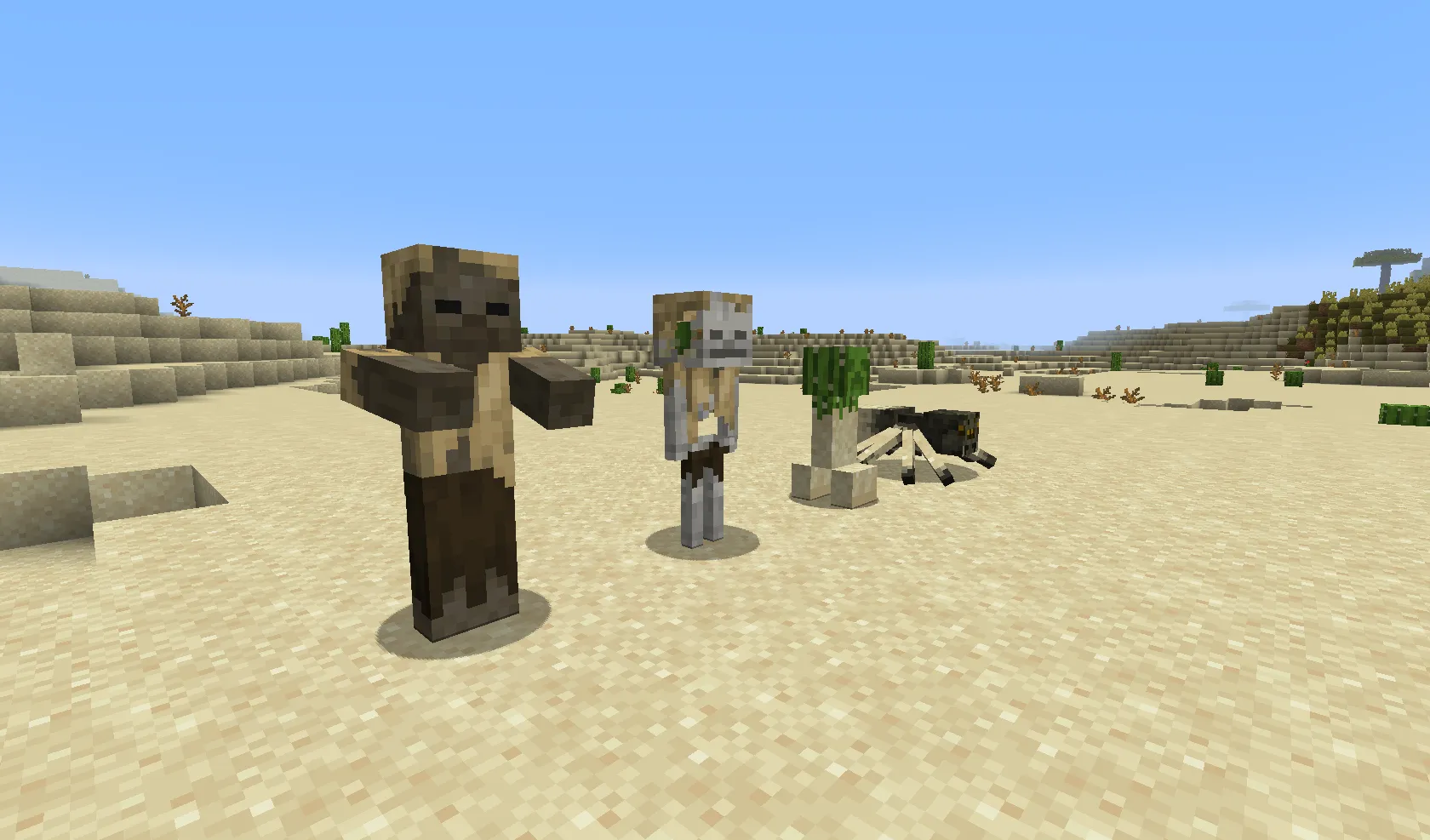 Pablo's Ultimate Overhaul, Текстуры, Minecraft