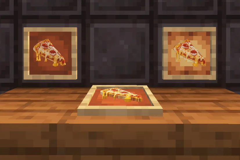 Pizza Totem Pack — скриншот 1 (Текстуры, Minecraft)