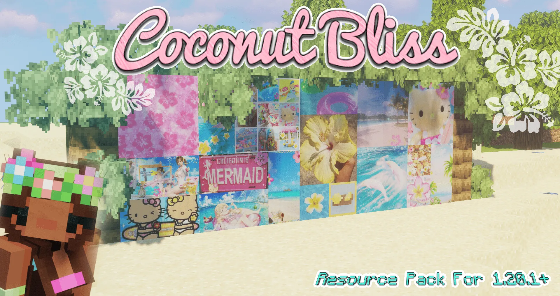 Coconut Bliss, Текстуры, Minecraft